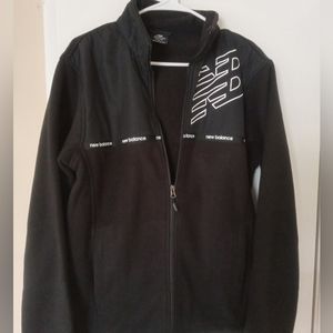 Black New Balance jacket lightweight and insulated